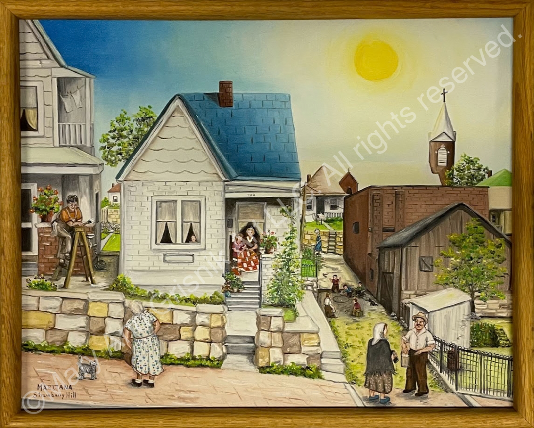 House on Strawberry Hill - Summer
